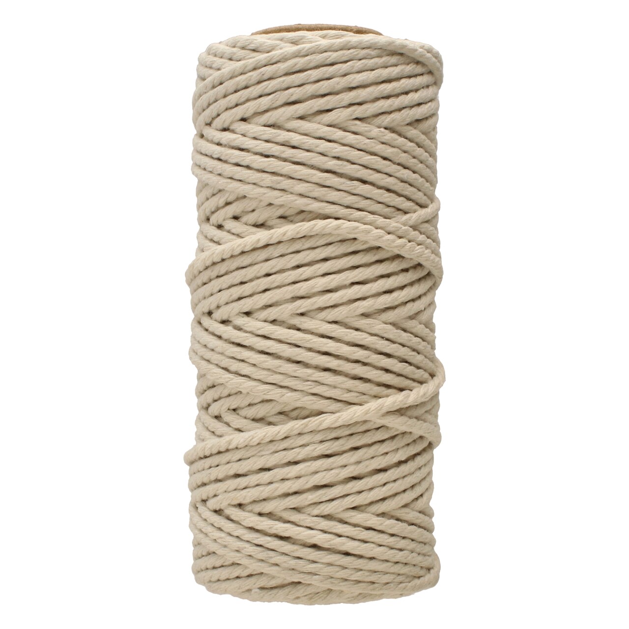 White Lion Macramé Cord – Cotton Rich Macrame Rope, 2 mm, 100 Feet, Yarn for Wall Decor, Crochet, Gift Wrapping, Wall Hanging, Plant Hangers, Handmade Crafts, Knitting